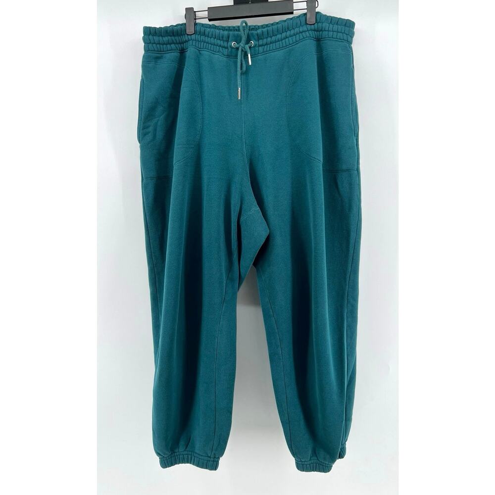 Abercrombie & Fitch | Men's Fleece Sweatpants Drawstring Waist Green Size XL